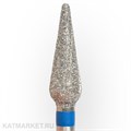 КМИЗ Алмазная фреза 118658 капля Батон синий 866.104.260.120.040 70124240