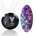 Vogue 5мл 94 Будуар Примадонны Гель-лак с блестками в баночке 11938094