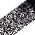 Фольга 50см Черное Кружево 02 61508002