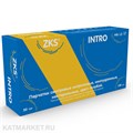 ZKS Intro голубые XS 100шт Перчатки нитриловые 60417165