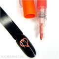 Акриловый маркер, оранжевый 61010009