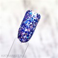 PN 5г Glanz Nixie Гель для дизайна синий микс 10946004