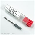 Divinail Полировщик силиконовый Premium 6х16 грубый (серый), скругленный 70901033