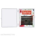 Lash&Go Цветные ресницы микс 0,10/C/7-12 mm Пепельный (6 линий) 81206001