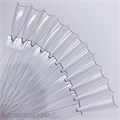 Палитра Веер Обратные Стилеты на кольце 50шт, прозрачная 60806037