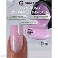 Grattol 15мл 25 Лавандовый кварц Builder Base Gel Strong Гибрид базы и геля 10642025