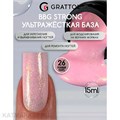 Grattol 15мл 26 Розовый кварц Builder Base Gel Strong Гибрид базы и геля 10642026