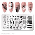 Nicole Diary Пластина для стемпинга 146 60502146