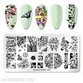 Nicole Diary Пластина для стемпинга 155 60502155