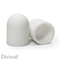 Divinail Колпачок белый на пластиковой основе, 240 грит 13мм 70211315