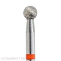 КМИЗ Алмазная фреза 117940 шар 3,5мм красный 856.104.001.031.035 70117135