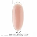 Klio 15г Iron Creamy candy бежевый Моделирующий однофазный гель 11622005