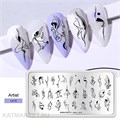BornPretty Пластина для стемпинга Artist L016 60501036