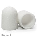 Divinail Колпачок белый на пластиковой основе, 80 грит 16мм 70211412