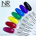 NR 10мл 555 Витражный гель-лак фиолетовый 11720555