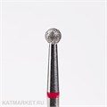 Система Фреза алмазная 856.104.001.027.029 (арт.71007529) Шар красный 2,9мм 71007529
