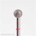 Система Фреза алмазная 856.104.001.047.050 (арт.71007550) Шар красный 5мм 71007550
