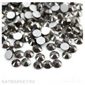 Стразы стекло, Серый металлик ss3(1.3мм) 1440шт 61305461