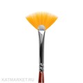 Roubloff DC73R Кисть веерная из рыжей синтетики #00 61104212