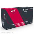 ZKS Intro черные L 100шт Перчатки нитриловые 60417914