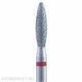 Владмива Фреза алмазная, пламя-свеча 2,5 мм, красная 806.104.244.514.025 70604125