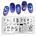 BornPretty Пластина для стемпинга Sea World L002 60501382