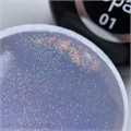 Grattol 50мл Opal 01 Гель для моделирования с шиммером 10630102