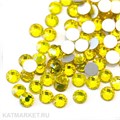 Стразы стекло, Желтые ss6(1.9мм) 200шт 61305494