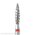 КМИЗ Алмазная фреза 118196 пламя Торнадо 2,1мм красное 856.104.243.100.021 70113121