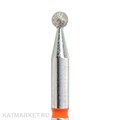 КМИЗ Алмазная фреза 117963 шар 2,1мм красный 856.104.001.018.021 70117121