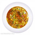 PN 5г Korean Gold Гель для дизайна с глиттером 10985005