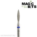 Magic Bits Фреза алмазная пламя острый кончик 2,1мм, средний, НАПлС21 71106321