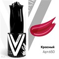 Vogue 10мл 650 Красный Витражный гель-лак 11910650