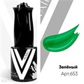 Vogue 10мл 653 Зеленый Витражный гель-лак 11910653
