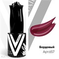 Vogue 10мл 657 Бордовый Витражный гель-лак 11910657