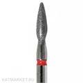 Владмива Фреза алмазная, пламя с круглым концом 2,3 мм, красное 806.104.243.514.023Р 70601523