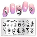 BornPretty Пластина для стемпинга Skeleton World L001 60501051