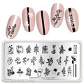 BornPretty Пластина для стемпинга Flower Tango L005 60501065
