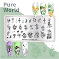 BornPretty Пластина для стемпинга Pure World L003 60501103