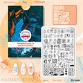 Малина Пластина для стемпинга 14 "Искусство" (без демо-листа) 60513014