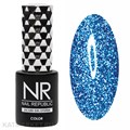 NR 10мл Flash 07 Светоотражающий гель-лак синий 11715007