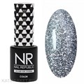 NR 10мл Гель-лак 418 Серебристая мишура 11708418