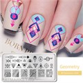 BornPretty Пластина для стемпинга Geometry L004 60501314