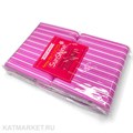 Sunshine Шлифовки Мини 100/180 блок 20шт, розовые 60610001