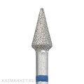 КМИЗ Алмазная фреза 111748 конус 4мм синий 866.104.161.080.040 70121240