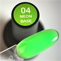 Divinail 15мл Neon Base 04 Цветная каучуковая база 12331004