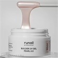 Runail 15г 9958 Моделирующий УФ-гель c жемчужным эффектом Builder UV Gel Pearl 2.0 банка 13506058