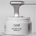 Runail 15г 9961 Моделирующий УФ-гель c жемчужным эффектом Builder UV Gel Pearl 2.0 банка 13506061