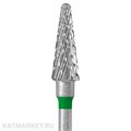 Кристалл Твердосплавная фреза 41150 конус зеленый 70541150