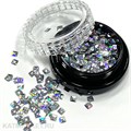 Sparkly дизайн квадраты, серебро 61004014
